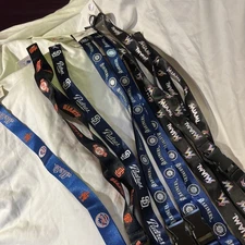 New  9 MLB Pro Specialties Group Lanyard Detachable Key Chain Straps