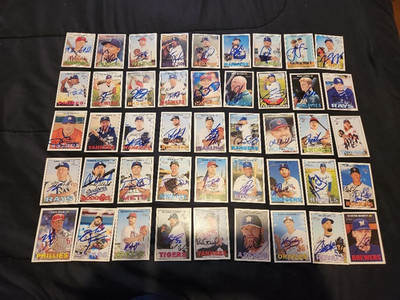 Signed 2016 Topps Heritage Baseball - 123 - 312 - Pick Your Card