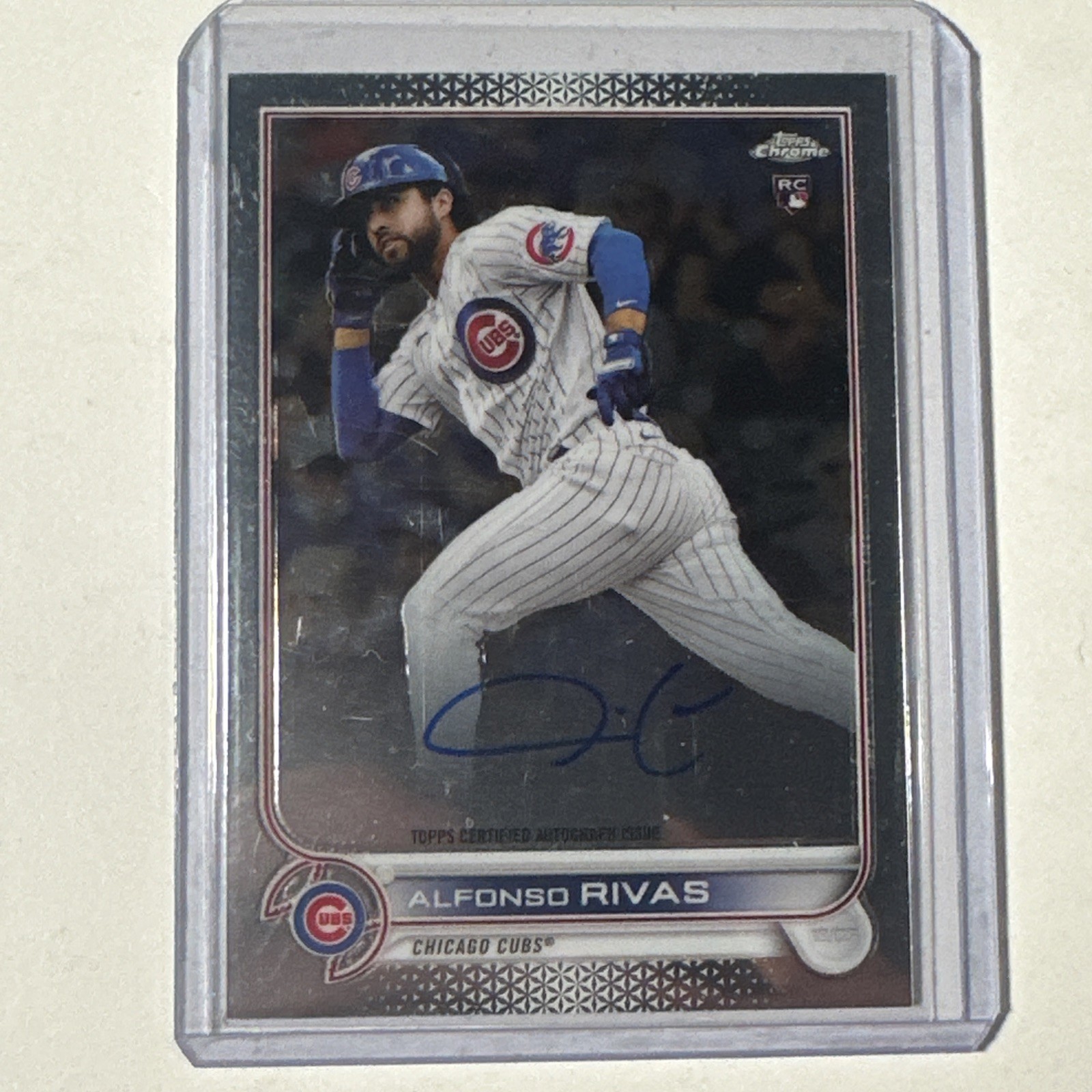 ALFONSO RIVAS RC-2022 Topps Chrome Rookie Auto