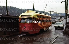 PAT TRANSIT. PCC CAR #1730. Pittsburgh (PA). Original Slide 1972.