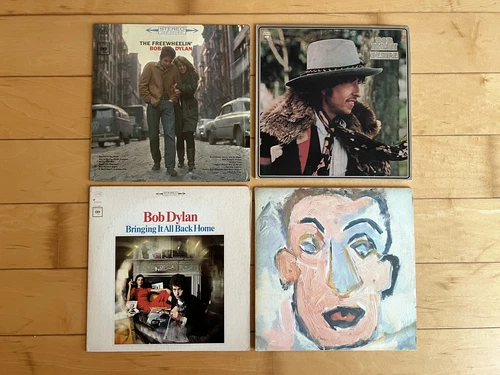VINTAGE : BOB DYLAN Vinyl Set of 19 Original Records / All EX/VG!