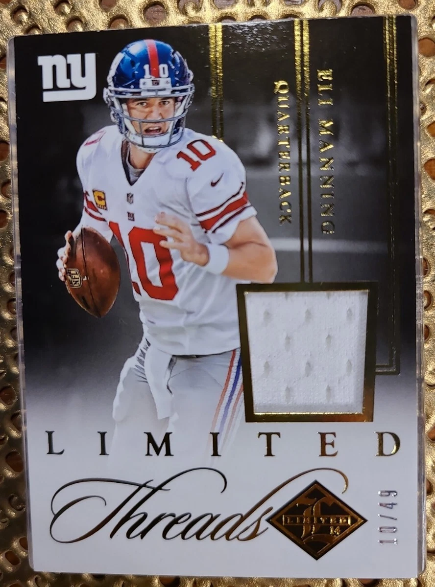 Eli manning's clearance football jersey number