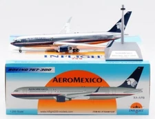 INFLIGHT200 AEROMEXICO BOEING  B767-300  1:200 IF763AM1123P IN STOCK
