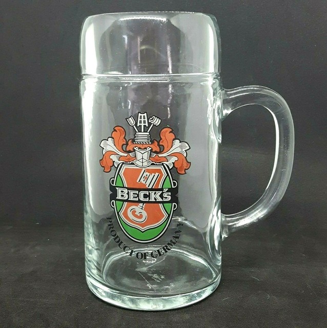 becks beer mug