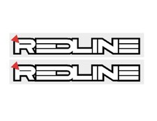 1986 Redline fork decals - white or chrome frame