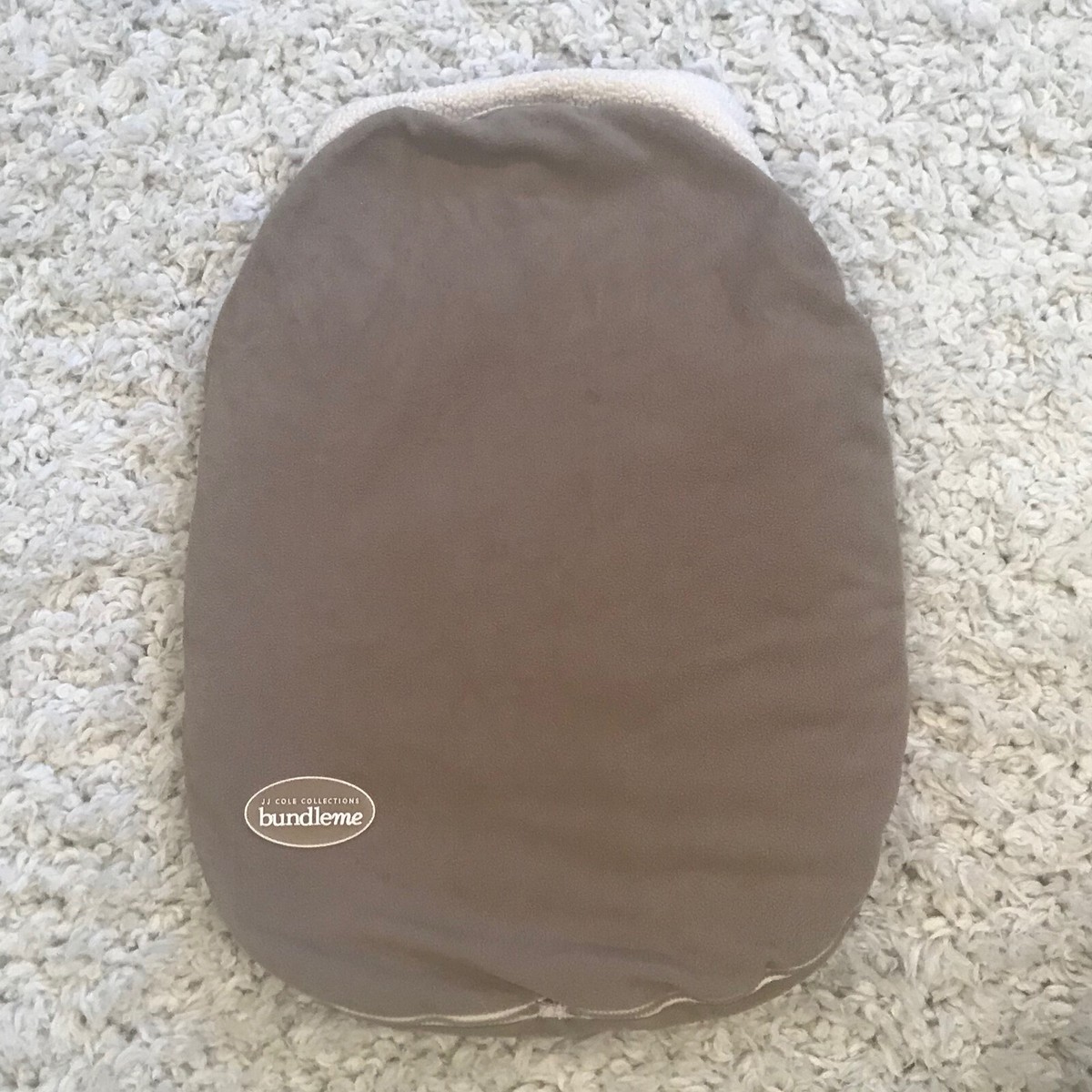 JJ Cole Bundle Me Infant Seat/Stroller Warm Fleece Cover – Light