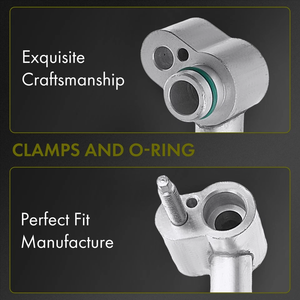 Всасывающая линия шланга переменного тока для Audi A3 2006-2009 Volkswagen Eos 07-08 R32 2008 V6 3,2 л - Изображение 3 из 4