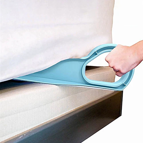 2PCS X-Large Ergonomic Mattress Lifter Wedge Elevator Bed Making Lifting Tool AU - Bild 7 von 13