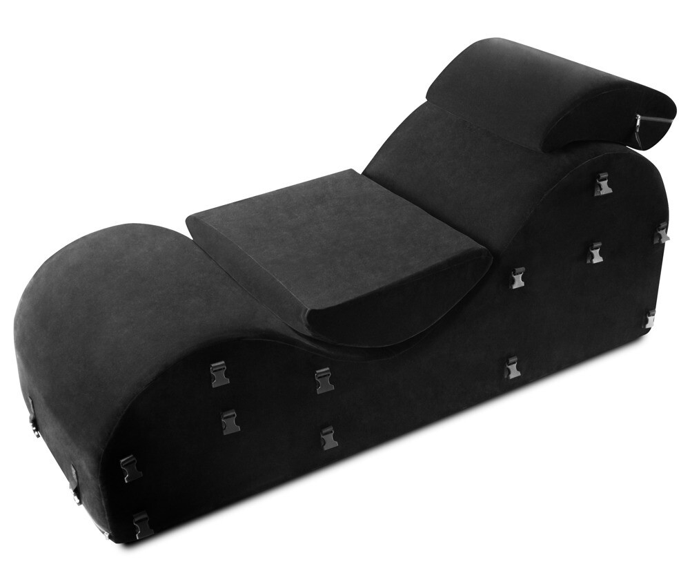 Bondage Sex-Couch Black Label Tantra Möbel Erotik Sessel Chaiselongue