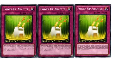 Yugioh - 3X Power-Up Adapter - Common - 1st Edition - EXVC-EN064 - Near  Mint | eBay