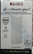 📀 Invisible Shield Glass Iphone 12 mini Elite Anti-Glare+ For iPhone 5.4" 2020