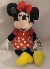Applause 18" Traditional Minnie Mouse Plush Soft Toy Stuffed Animal With Tags