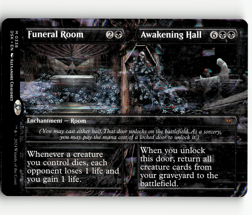 mtg all room cards Duskmourn: House of Horror Commander Decks – TC Paint Ball & War Room main image 1