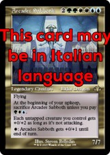 MTG ARCADES SABBOTH 355 EXC - ARCADES SABBOTH - DMR X IT - MAGIC