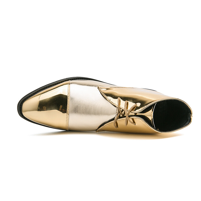 SAOLA Scarpe eleganti uomo oro classico Oxford scarpe business formali derby moderno Oxford