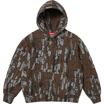 Supreme Work Zip Up Hooded Sweatshirt 5colors SS25 | eBay