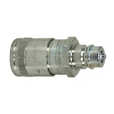 1/2" ISO 5675 Tip To 1/2" Flush Face ISO 16028 Body Coupler Adapter 9-12780