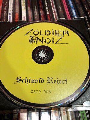 Zoldier Noiz - Schizoid Reject Cd Metal Rare Only 500 Made Thrash