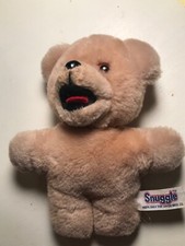 Snuggle Bear Plush Vintage Mini 6 Russ Berrie Advertising Stuffed Toy