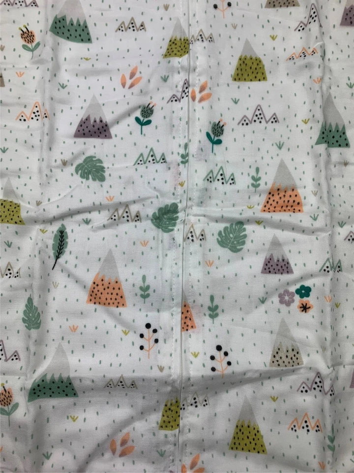 Saco de Dormir Bebé Algodón Muselina Usable Manta para Niñas Niños Mediano Foto 2 de 3