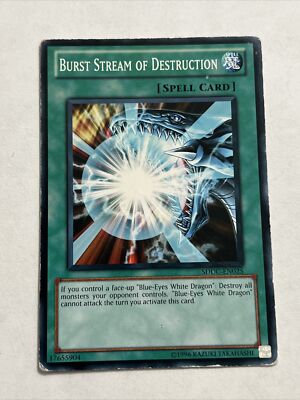 Yu-Gi-Oh! – Burst Stream Of Destruction – Secret Rare – Unlimited Edition – Aus Legendary Collection Kaiba Mega Pack