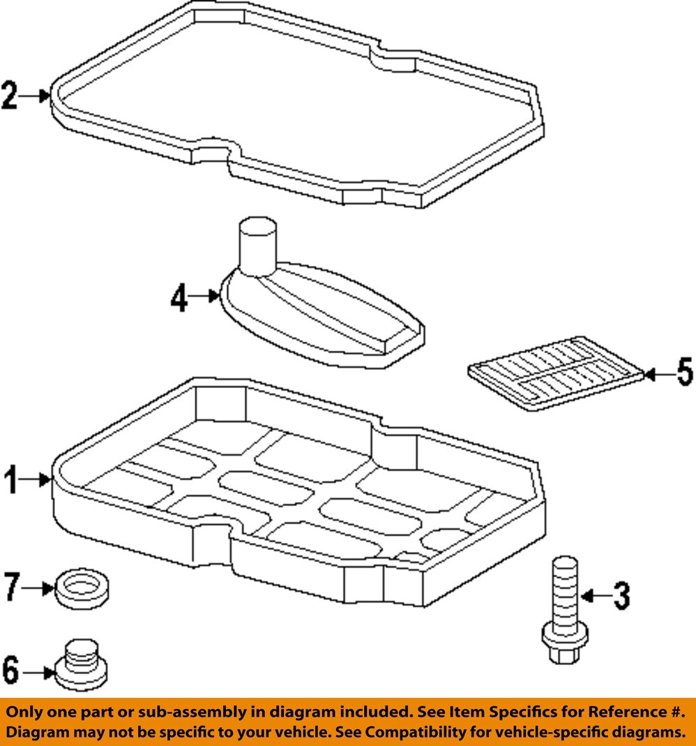 MERCEDES OEM 96-18 C230 Transmission Components-Trans Pan Gasket 