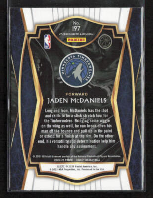 激レア期間限定出品・1/1 RC auto】Jaden Mcdaniels 激レア期間限定