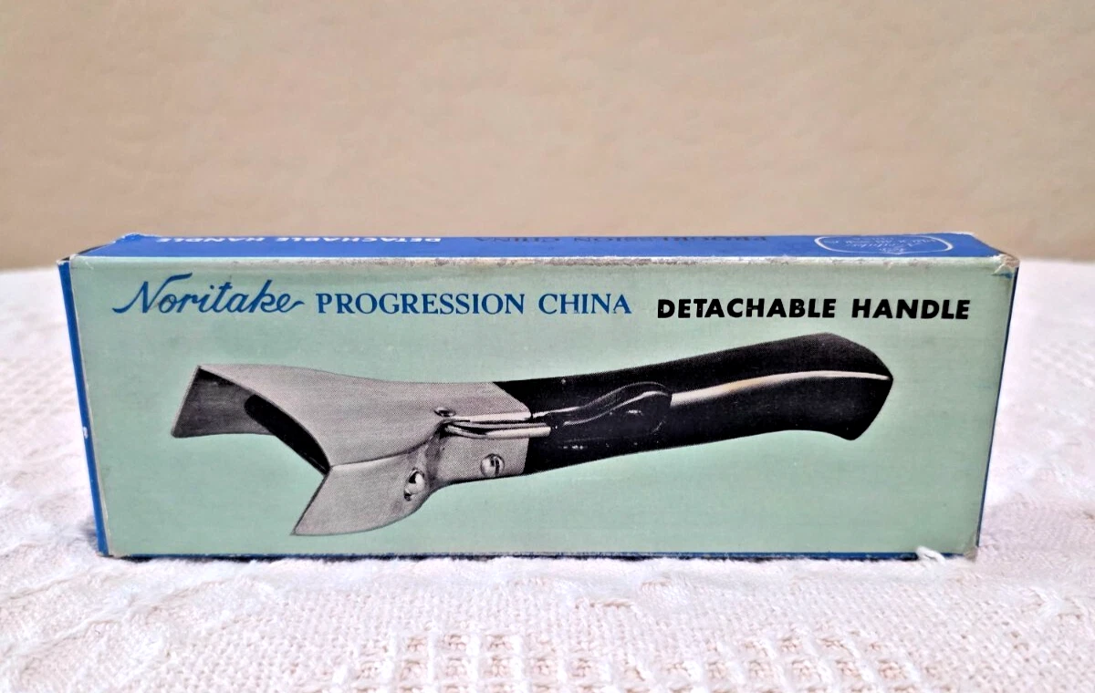 Vintage Noritake Progression China Detachable Handle NOS NIB Saucepan Skillet