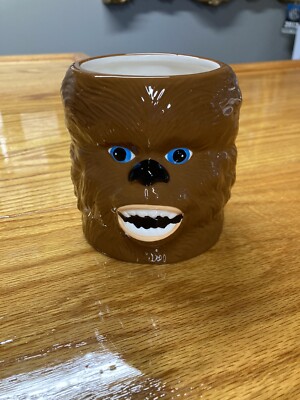 Star Wars Coffee Mug Chewie Chewbacca Ceramic Cup Galerie 3D Big Head Lucasfilm