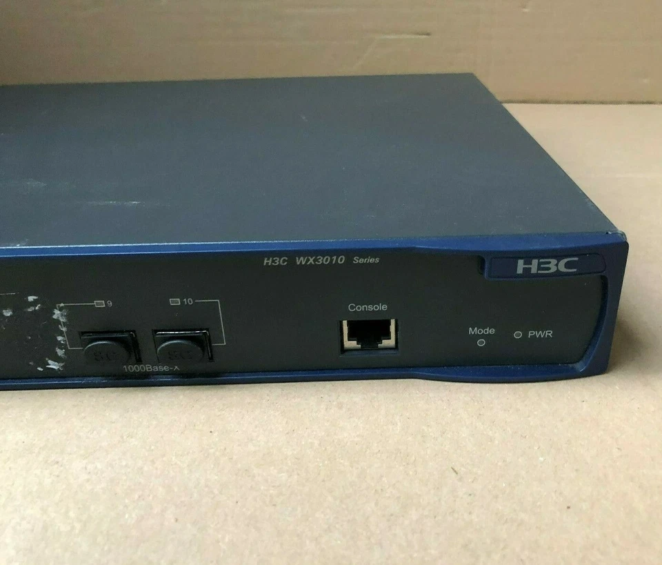 H3C WX3010-PoEP with No Brackets (HP A3000-8G-PoE+) HP 8-Port Gigabit PoE+ - Image 3 of 4