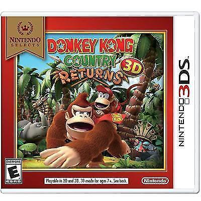 Donkey Kong Country Returns 3D: Nintendo Selects (3DS, 2016)