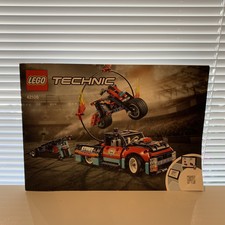 lego stunt show truck and bike