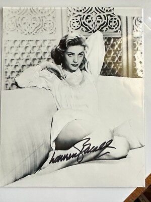 LAUREN BACALL 8x10 Photo Autograph Signed W/ COA | eBay