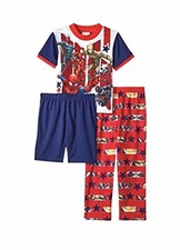 Marvel Avengers and Guardians Super Heros 3-Piece Pajama Set