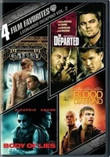 4 Film Favorites: Leonardo DiCaprio Vol. 2 (DVD, 2016, Full & Widescreen)