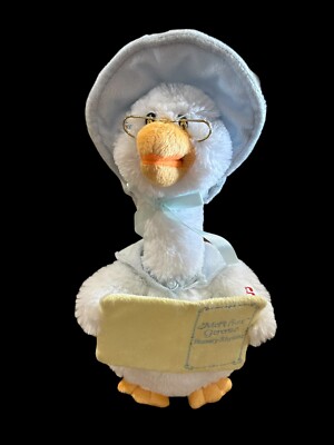 Cuddle Barn Mother Goose Animated Talking Musical Plush Nursery Rhymes Works!