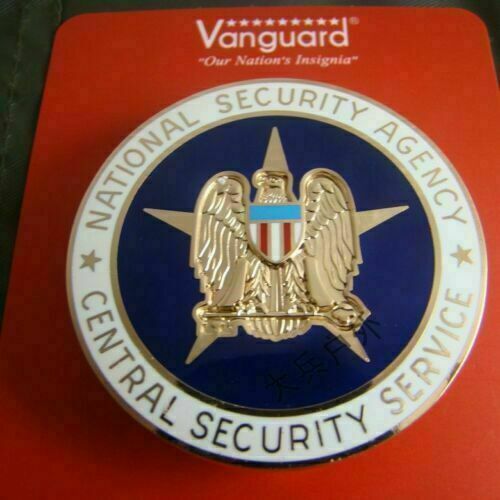2 Zoll NSA National Security Agency Abzeichen Emblem Pin Brosche Militärgeschäft - Bild 1 von 2