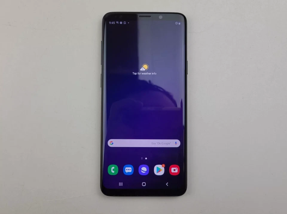 Samsung Galaxy S9+ Plus (SM-G965U1) 64 GB - Negro (Desbloqueado) - Grabación de imagen débil Foto 2 de 4