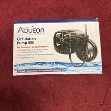 Aqueon  Circulation Pump Fresh and Saltwater 950 GPH For  Gallons Aquariums New