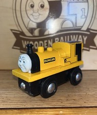 BRIO DUNCAN  THOMAS FRIENDS TRAIN WOODEN RAILWAY HTF In US  1996/97