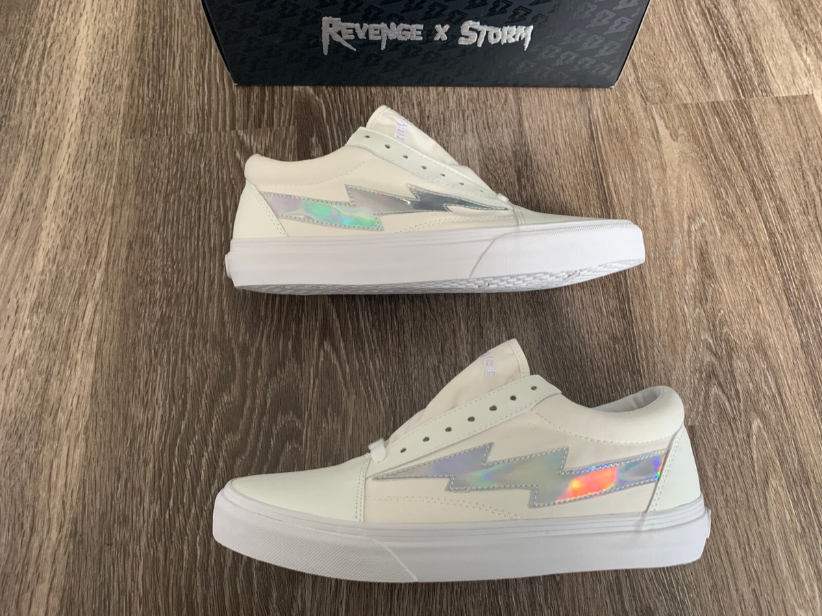 100% Authentic Revenge x Storm Vans Original Bolt White 3M  display picture 2