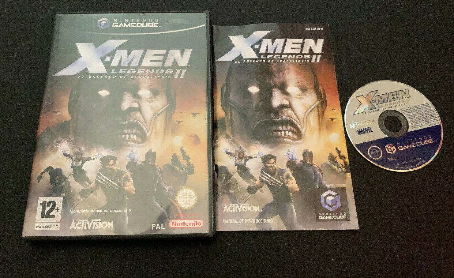 X-Men Legends II 2 Gamecube Game Cube Pal Espagnol