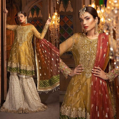 Pakistani Indian Maria B Designer Suit 