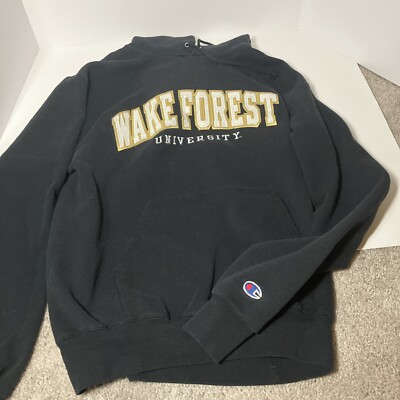 Champion Wake Forest Hoodie Size Small | eBay