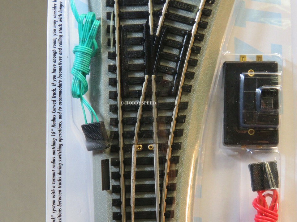 Bachmann HO Scale Nickel Silver EZ Track 46 X 91 Oval Set Model Railroad Trains - Foto 12