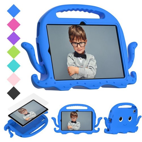 Lenovo M10 Plus 2nd Gen TB-X606F K10 10.3 Kids Shockproof EVA Case Handle Cover - Picture 16 of 22
