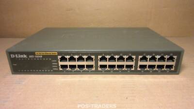 D-LINK DES-1024D Network Switch 24-Port 10/100 RJ-45 Unmanaged Desktop