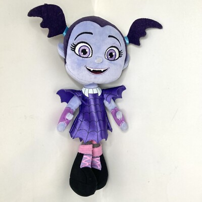 Disney Junior Vampirina Plush Doll Purple Rocker Vampire 9” Stuffed Animal  Toy