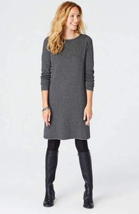 dark gray sweater outfit
