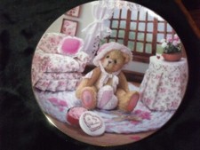 Cherished Teddies Collector Plates By Priscilla Hillman VALENTINES FOR YOU